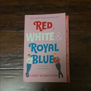 Red, White & Royal Blue - INSTANT New York Times Bestseller - Romantic Comedy